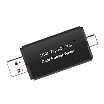 USB 2.0/Type-C讀卡機-支援SD/TF/Mic SD_0